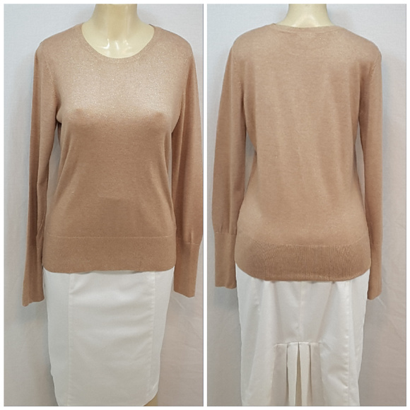 H&M, Goldtone Sweater, size Large - Picture 2 of 8